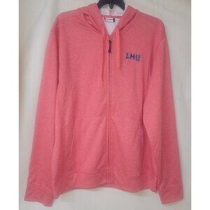 LMU Lions Full Zip Hoodie By CLIQUE Men Size Large NEW